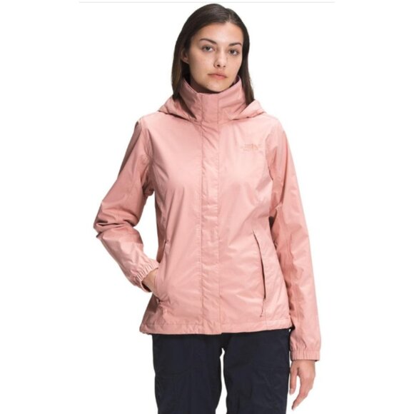 The North Face Women's Resolve 2 Hooded Jacket Twilight Mauve Sz S 45456 - Picture 1 of 16
